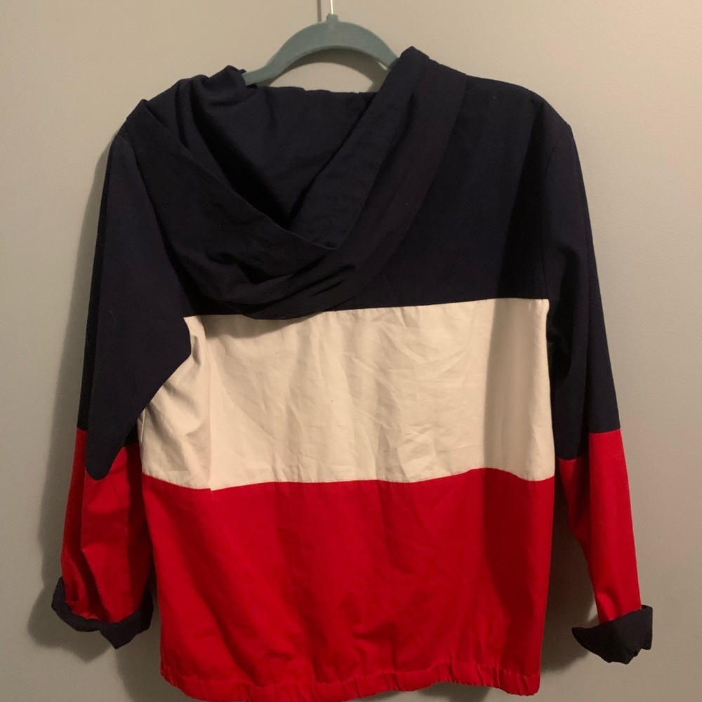 Forever21 Color-block Zip up Jacket🤍 - Picture 3 of 5